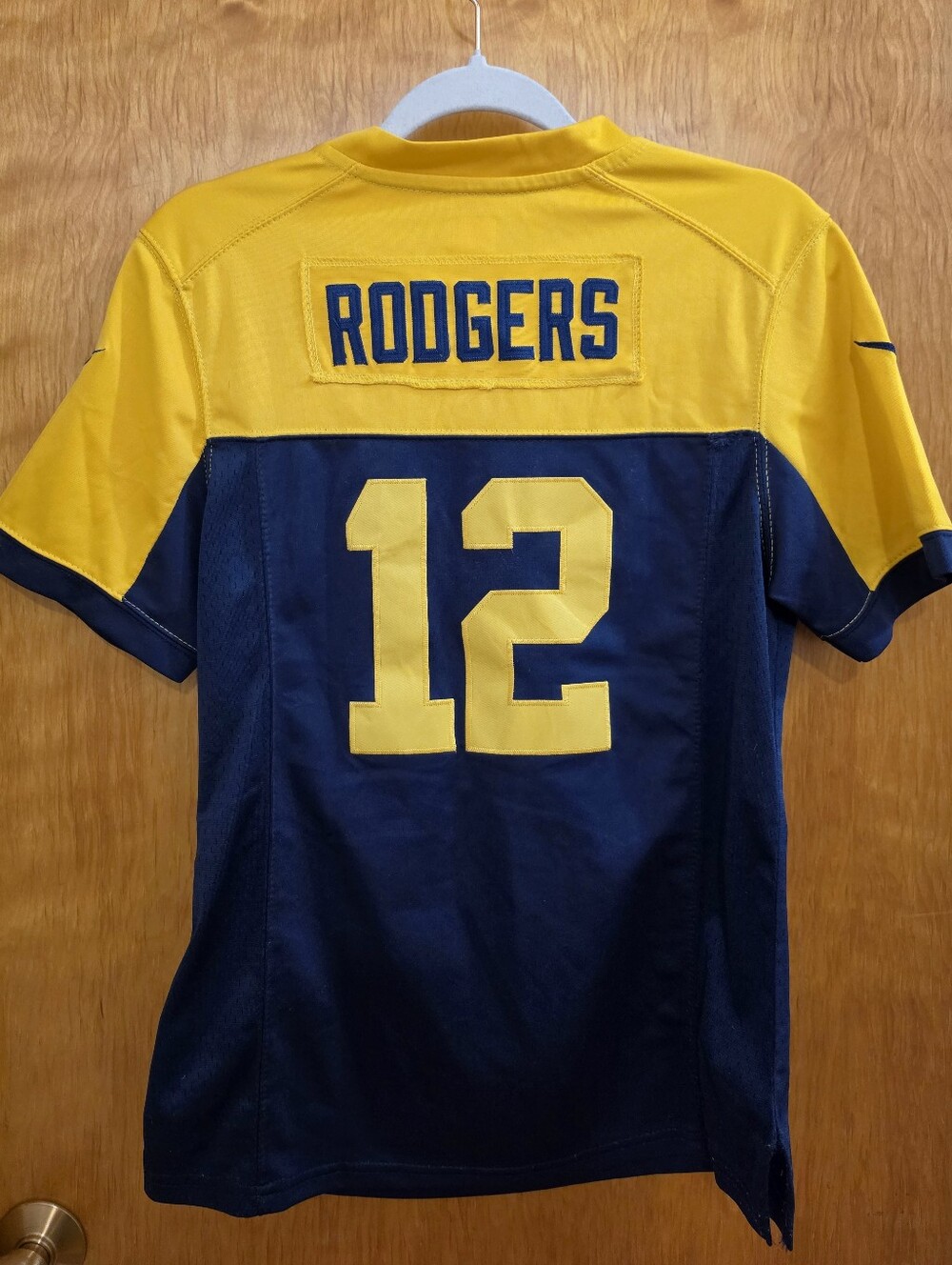 Nike - Youth - Green Bay Packers - Throwback Rodgers #12 Jersey